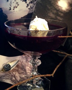 Ideal für HalloweenHeidelbeere-Aronia-Gelee