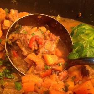Für Fleischliebhaber: Süßkartoffel-Lammfleisch-Stew
