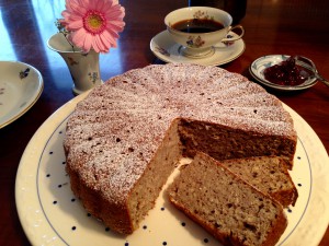 Fertiges Buchweizenkuchenbrot