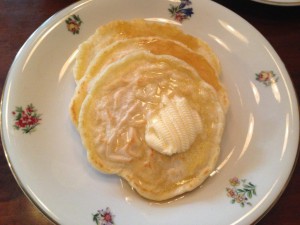 Pancakes mit Ahornsirup Grad A