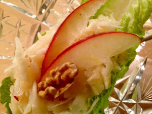Wunderschön: Sellerie-Apfel-Salat